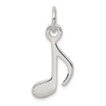 thumbnail image 1 of Sterling Silver Polished Music Note Charm, 1 of 2