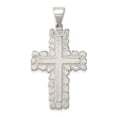 thumbnail image 1 of Sterling Silver Polished Outlined Cross Pendant, 1 of 1