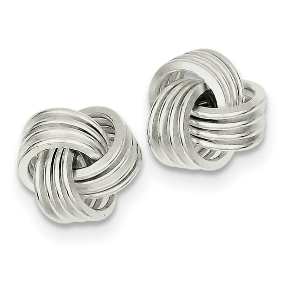 Sterling Silver Polished Post Earrings
