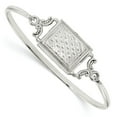 thumbnail image 1 of Sterling Silver Polished Rectangular 20mm Locket Bangle - 13.9 Grams, 1 of 2