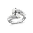 thumbnail image 1 of Gem & Harmony Sterling Silver Polished Shooting Stars Ring for Women, 1 of 4