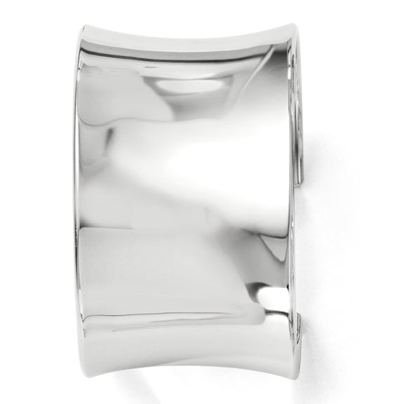 Sterling Silver Polished Slip-on Bangle