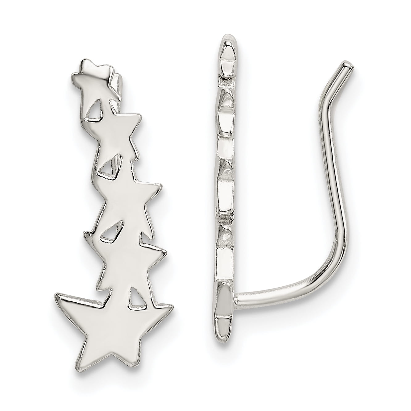 Ear climber earrings sale walmart