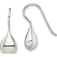 thumbnail image 1 of Sterling Silver Polished Teardrop Earrings (19 X 8.2) Made In Thailand qe13621, 1 of 5