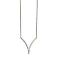 thumbnail image 1 of Finest Gold Sterling Silver Polished Textured with 2 in. Extension Necklace, 1 of 1