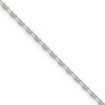 thumbnail image 1 of Sterling Silver Polished and D/C 1.75mm Mariner Link Chain, 1 of 4