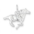 thumbnail image 1 of FJC Finejewelers Sterling Silver Race Horse Charm, 1 of 4