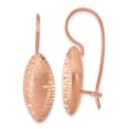 thumbnail image 1 of Sterling Silver Radiant Rose Gold Earrings, 1 of 2