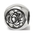 thumbnail image 1 of Sterling Silver Reflections Antiqued Lotus Flower Bead, 1 of 1