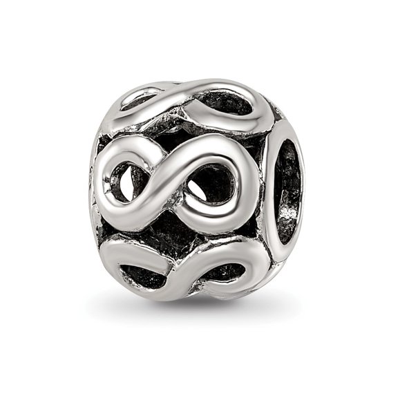 Sterling Silver Reflections Infinity Symbol Bead