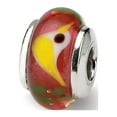 thumbnail image 1 of Sterling Silver Reflections Kids Red Bird Mur.Glass Bead, 1 of 4