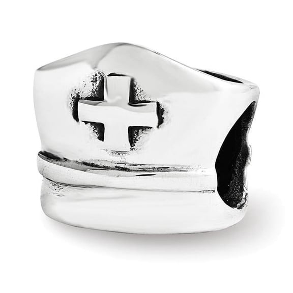 Sterling Silver Reflections Nurse Hat Bead