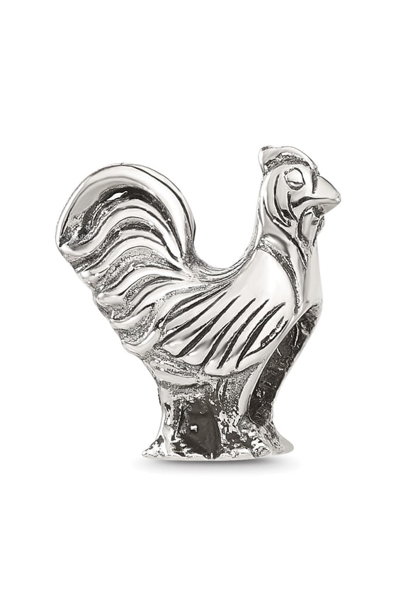 s Polished Rooster Bead