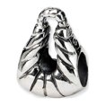 thumbnail image 1 of Sterling Silver Reflections Striped Handbag Bead Charm - Measures 11.82x8.18mm Wide, 1 of 2