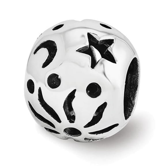 Reflection Beads Sterling Silver Reflections Sun Moon Stars Bead