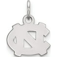 thumbnail image 1 of Sterling Silver Rh-Plated Logoart University Of North Carolina Xs Pendant (16 X 12) Made In United States ss001unc, 1 of 5