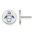 thumbnail image 1 of Sterling Silver Rh-plated LogoArt Theta Phi Alpha Enameled Post Earrings, 1 of 2