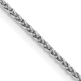 thumbnail image 1 of Sterling Silver Rhodium-Plated 1.5mm Round Spiga Chain (28 X 1.5) Made In Italy qsp035r-28, 1 of 4
