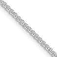 thumbnail image 1 of Sterling Silver Rhodium-Plated 1.6mm Round Spiga Chain (18 X 1.6) Made In Italy qsp040r-18, 1 of 5