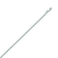 thumbnail image 1 of Sterling Silver Rhodium Plated 1.82mm Box Chain Necklace Lobster Claw Closure - 10.6 Grams - 24 Inch, 1 of 3