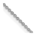 thumbnail image 1 of Sterling Silver Rhodium-Plated 1 mm Cable Chain with 4 in. Extension, 1 of 1