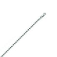 thumbnail image 1 of Sterling Silver Rhodium Plated 2mm Bead Chain Necklace Lobster Claw Closure - 6.6 Grams - 24 Inch, 1 of 3