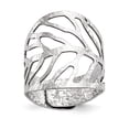 thumbnail image 1 of Sterling Silver Rhodium-Plated Adjustable Ring, 1 of 5