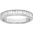thumbnail image 1 of Sterling Silver Rhodium Plated Cz Ring (Size 6) Made In Thailand qr6923-6, 1 of 6