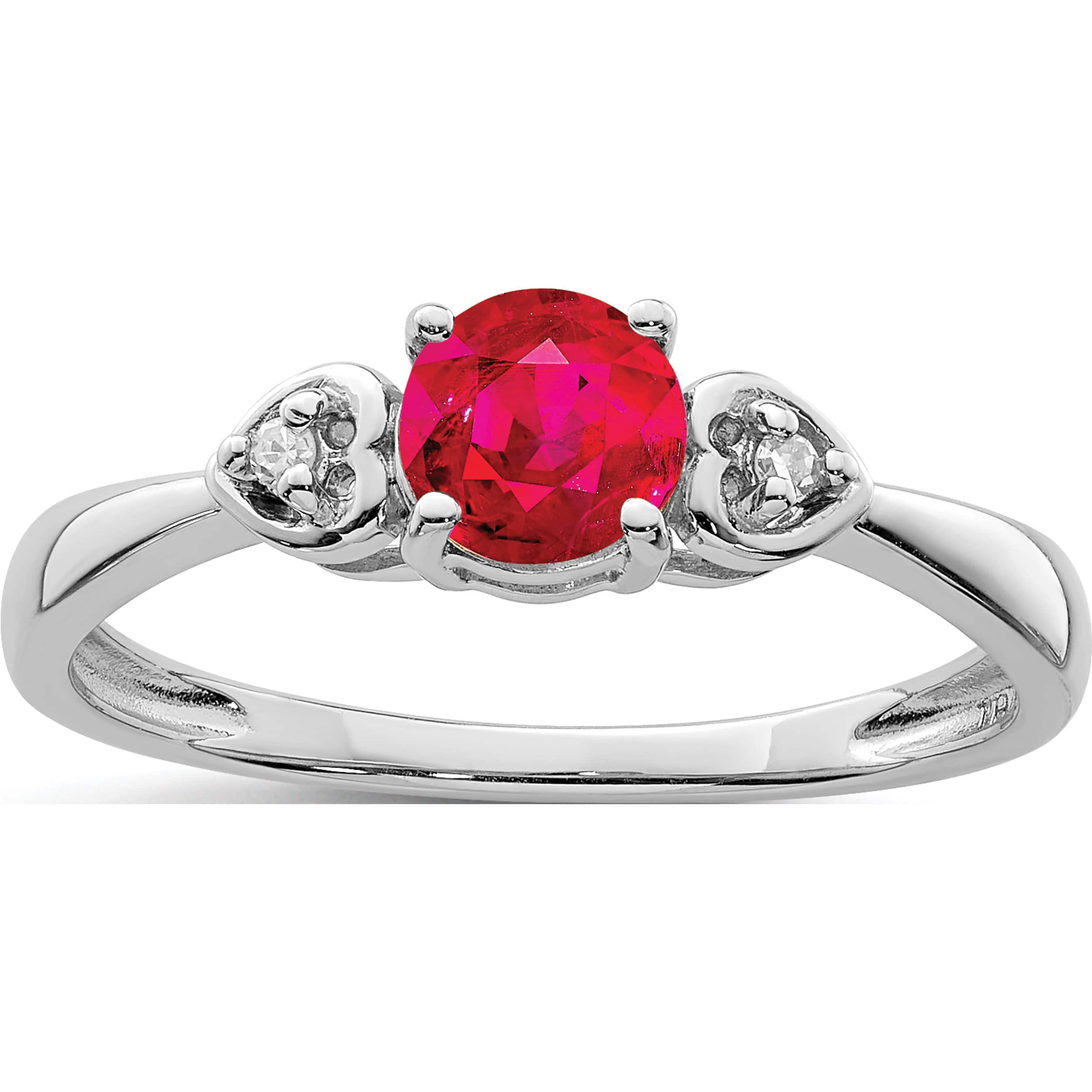 Buy Princess Ruby Diamond Wedding Ring, 3 Stone Unique Engagement Ring,  Annievrsary Ring, Special Occasion Gift for Women, Ruby Diamond Ring Online  in India - E… | Diamond wedding rings, Wedding rings,