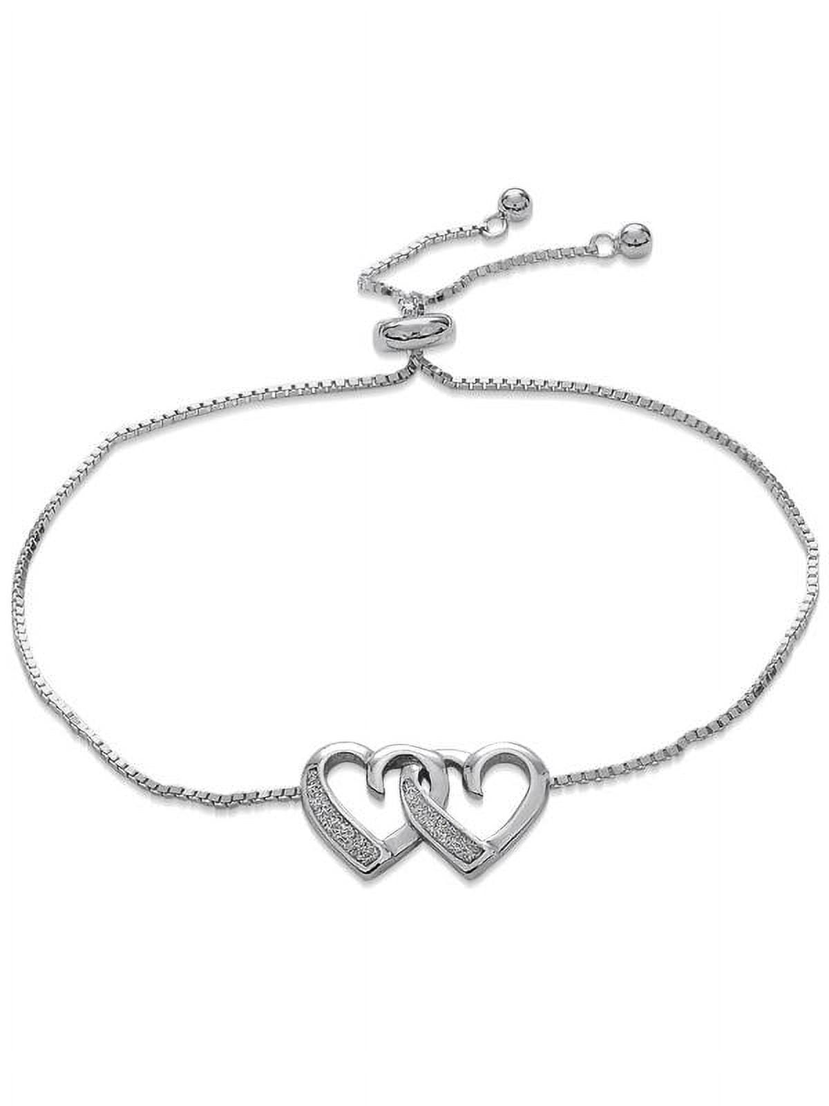 Heart bolo cheap bracelet