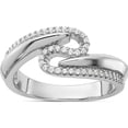 thumbnail image 1 of Sterling Silver Rhodium-Plated Fancy Cz Ringsize 6 (Width 9.2) - Jbsp, 1 of 5