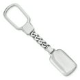 thumbnail image 1 of Sterling Silver Rhodium Plated Key Chain, 1 of 1