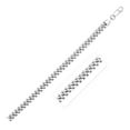 thumbnail image 1 of Sterling Silver Rhodium Plated Miami Cuban Chain 5.6mm Size 24 inches, 1 of 2