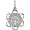 thumbnail image 1 of Sterling Silver Rhodium-Plated My Confirmation Disc Charm (16 X 14) Made In United States qc2381, 1 of 2