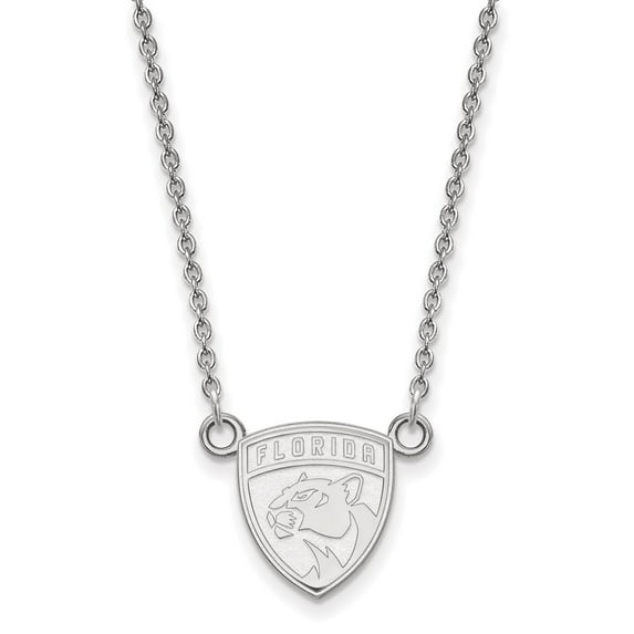 Women's Florida Panthers Sterling Silver Small Pendant Necklace