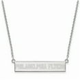 thumbnail image 1 of Women's Philadelphia Flyers Sterling Silver Small Bar Necklace, 1 of 5