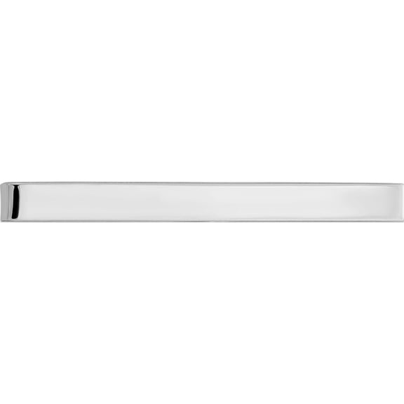 Sterling Silver Rhodium-Plated Tie Bar (46 X 5) Made In United States qq142