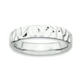 thumbnail image 1 of Sterling Silver Rhodium Ring, 1 of 6