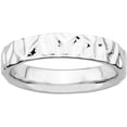 thumbnail image 1 of Sterling Silver Rhodium Ring, 1 of 7