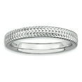 thumbnail image 1 of Sterling Silver Rhodium Ring, 1 of 5