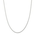 thumbnail image 1 of Sterling Silver Rhodium-plated 1.25mm Box Chain Necklace - 5.2 Grams - 24 Inch, 1 of 2