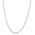 thumbnail image 1 of Sterling Silver Rhodium-plated 1.7mm Sparkle-Cut Box Chain Necklace - 7.1 Grams - 18 Inch, 1 of 2