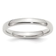 thumbnail image 1 of Sterling Silver Rhodium-plated 3mm Comfort Fit Band - Size 10, 1 of 2