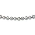 thumbnail image 1 of Sterling Silver Rhodium-plated 8-9mm Grey FW Cultured Pearl Necklace, 1 of 3