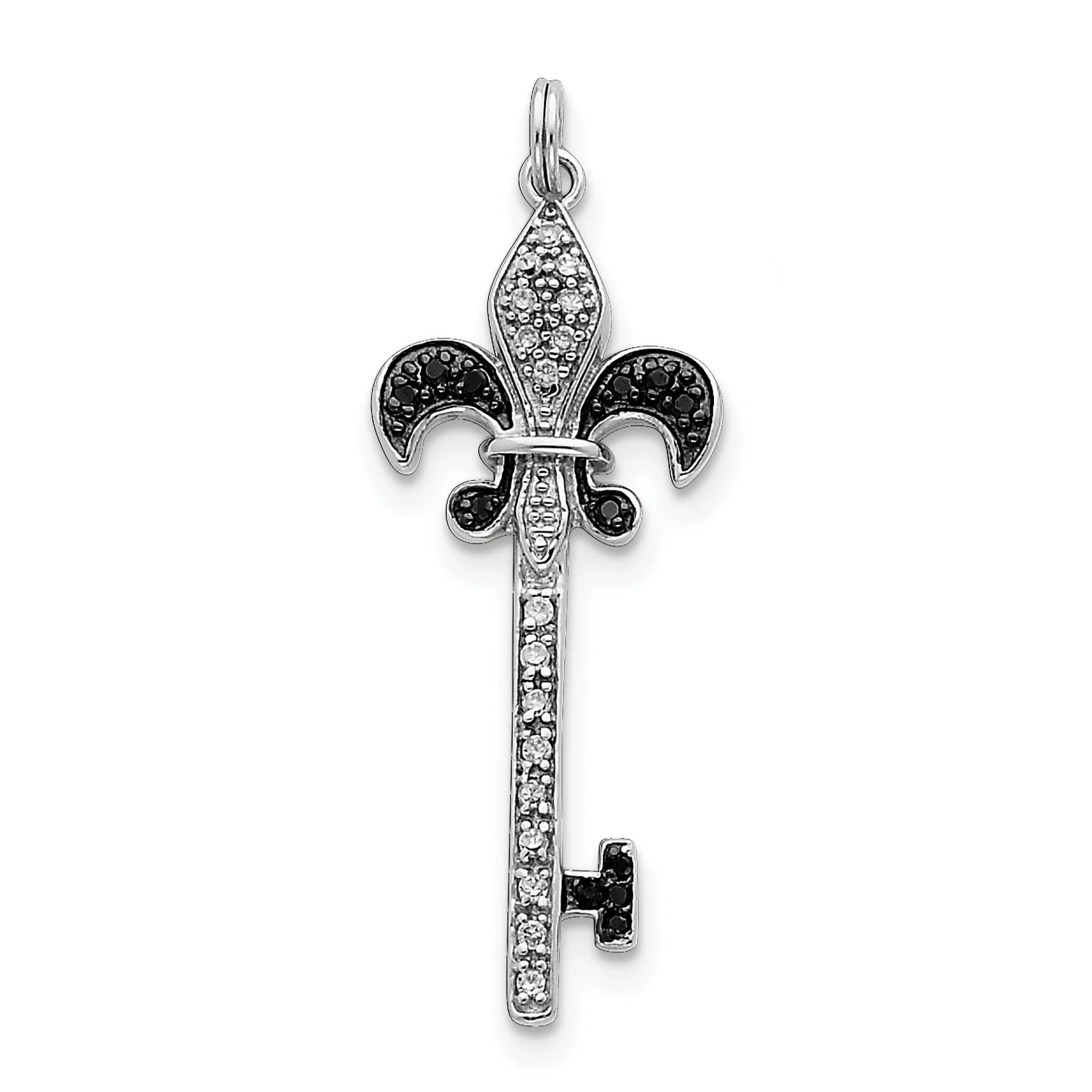 Fleur de lis key pendant deals