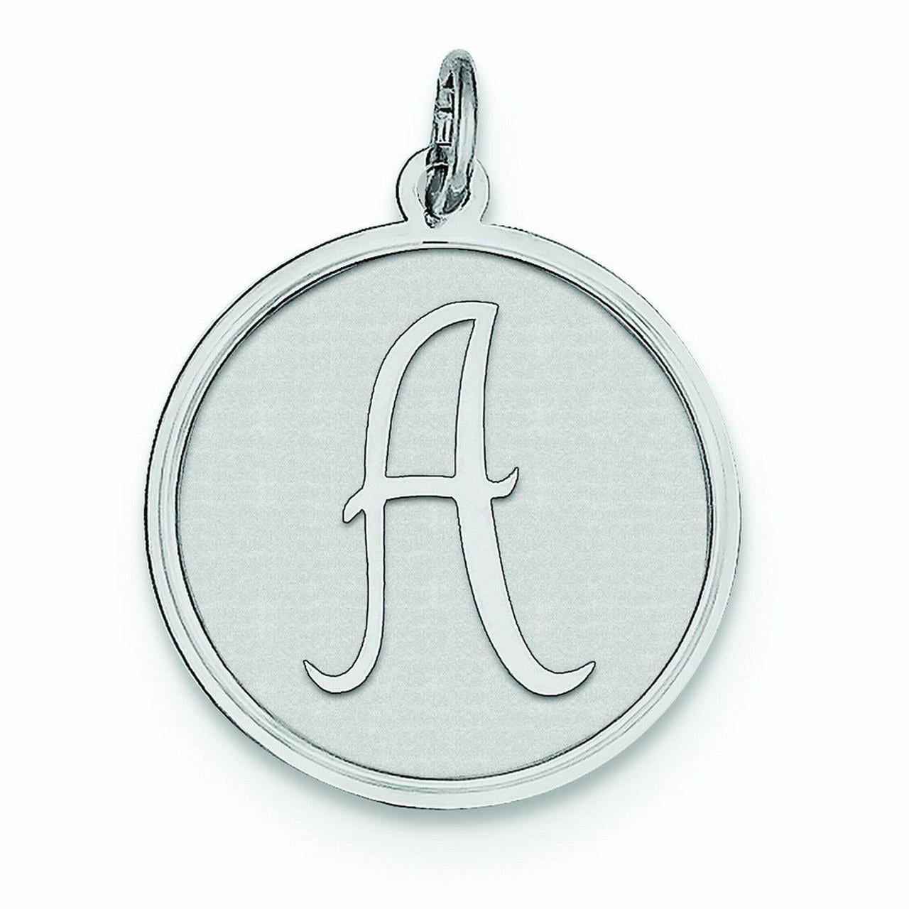 Bookshelf: Initial Kit for Alphabet Charms in Sterling Silver .925