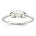 thumbnail image 1 of Sterling Silver Rhodium-plated FW Cultured Pearl Ring, 1 of 1