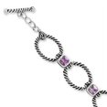 thumbnail image 1 of Sterling Silver Rhodium-plated Heart 17 inch Plus 2in ext. Necklace Q-QG4354-16, 1 of 3