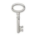 thumbnail image 1 of Sterling Silver Rhodium-plated Key Pendant, 1 of 1