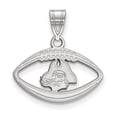 thumbnail image 1 of Women's ECU Pirates Sterling Silver Logo Football Pendant, 1 of 3